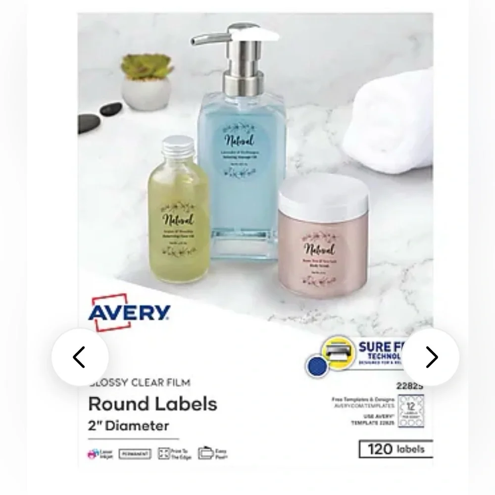 Avery 22825 Round Labels